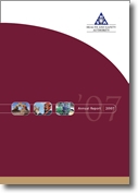 Annual report 2007 cover